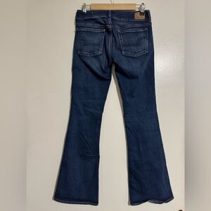 American Eagle Outfitters Artist Flare blue jeans super stretch size 6 regular